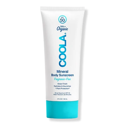 COOLA Fragrance-Free Mineral Body Sunscreen Lotion SPF 50