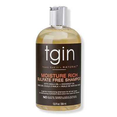 tgin Moisture Rich Sulfate Free Shampoo