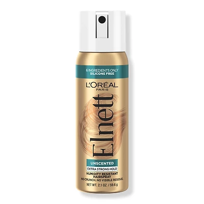 L'Oreal Elnett Extra Strong Unscented Hairspray Mini