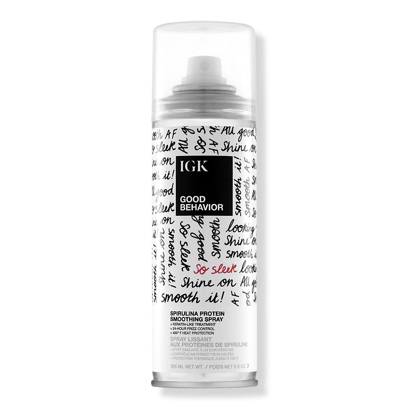 IGK Good Behavior Spirulina Protein Smoothing Spray - oz