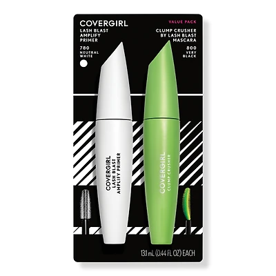 CoverGirl Clump Crusher + Lash Blast Amplify Eyelash Primer Pack