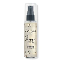 L.A. Girl Illuminating-Glow Makeup Setting Spray - Gold