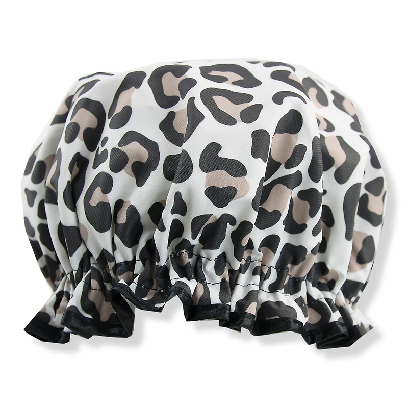 The Vintage Cosmetic Company Leopard Print Shower Cap