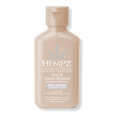Hempz Koa & Sweet Almond Herbal Body Moisturizer - oz