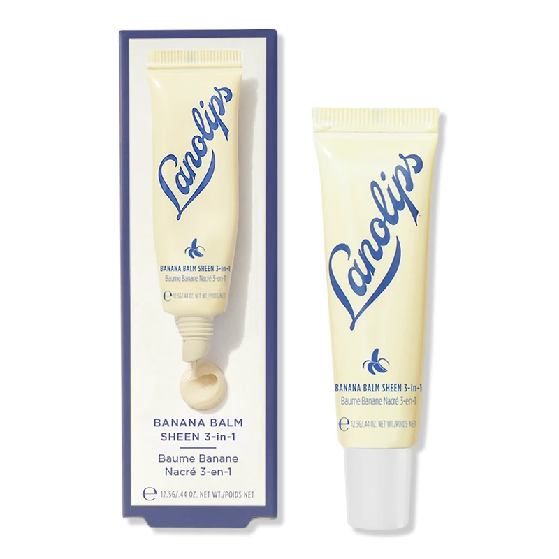 Lanolips Banana Balm Sheen 3-in-1
