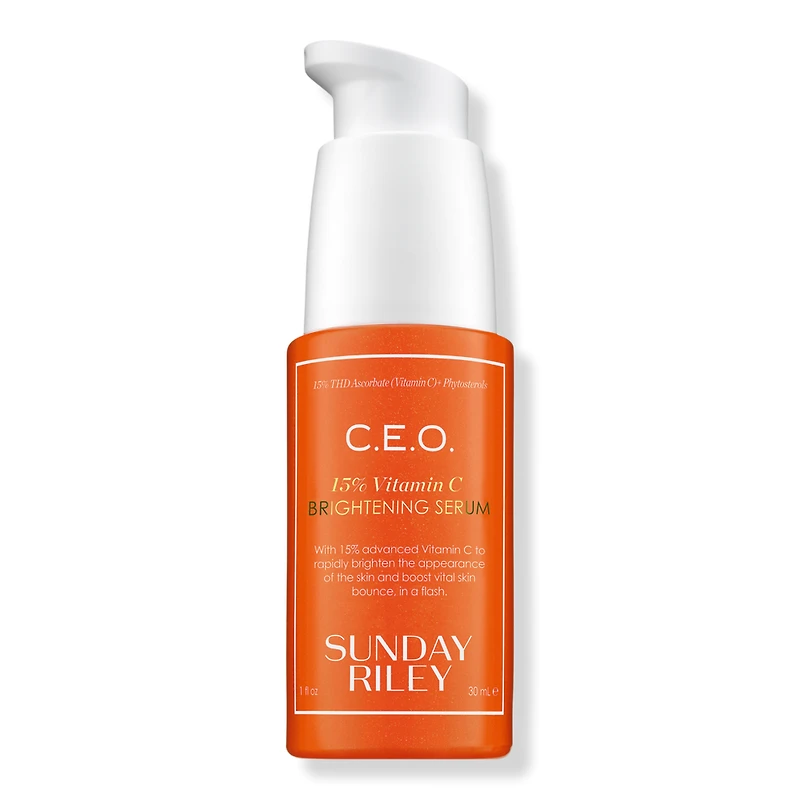 SUNDAY RILEY C.E.O. 15% Vitamin C Brightening Serum - oz