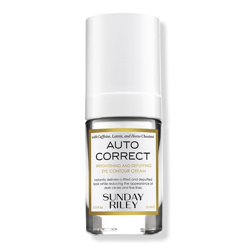 SUNDAY RILEY Auto Correct Brightening and Depuffing Eye Cream