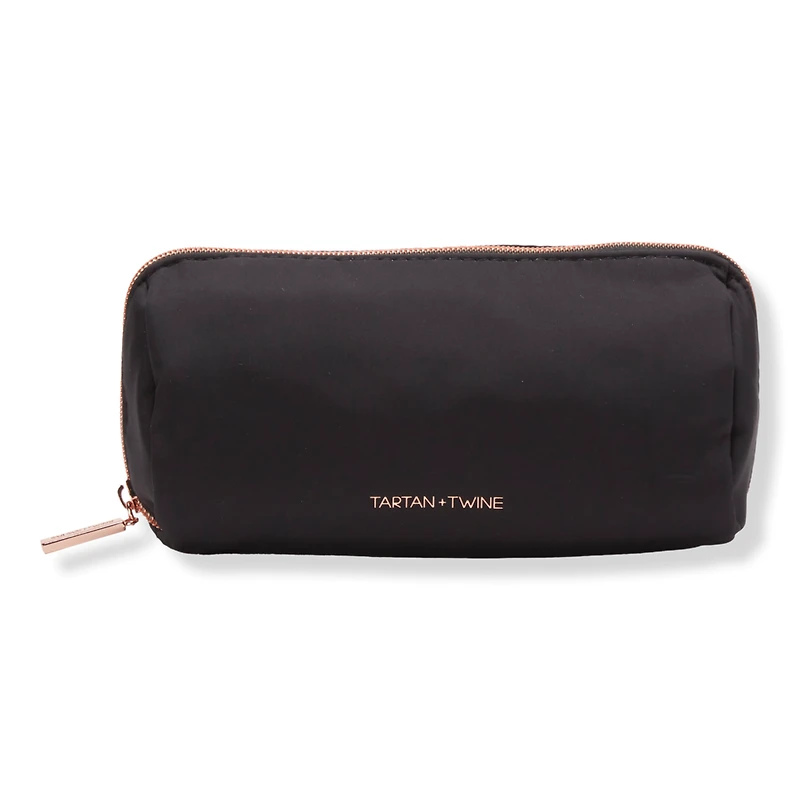 Tartan + Twine Basics Black Pencil Case