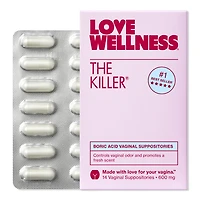 Love Wellness The Killer: Boric Acid Vaginal Suppositories