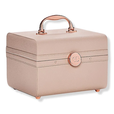 Caboodles Beige Lifestyle Train Case