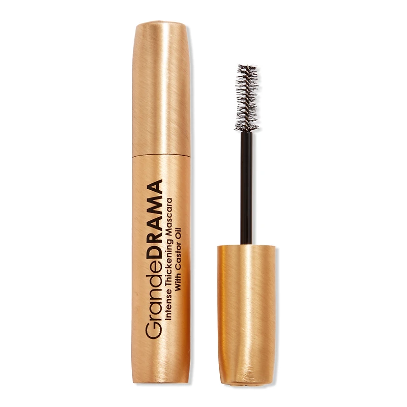 Grande Cosmetics GrandeDRAMA Black Intense Thickening Mascara with Castor Oil - Black
