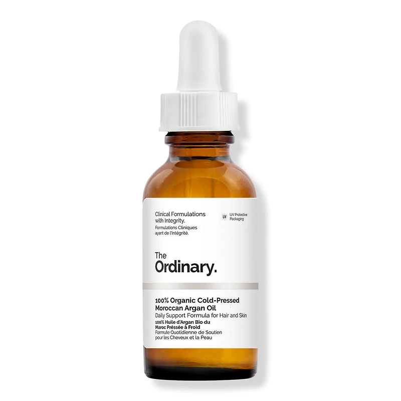 The Ordinary 100% Organic Cold-Pressed Moroccan Argan Oil for Skin & Hair