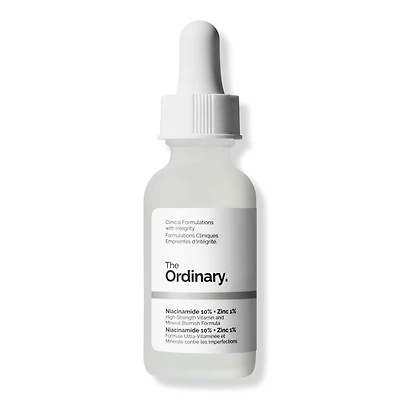 The Ordinary Niacinamide 10% + Zinc 1% Serum for Oily Skin - 1.0 oz