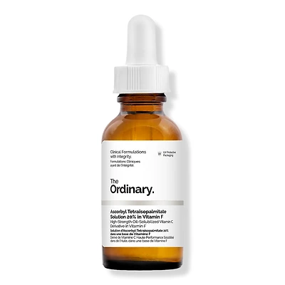 The Ordinary Ascorbyl Tetraisopalmitate Solution 20% in Vitamin F for Hydration and Brightening