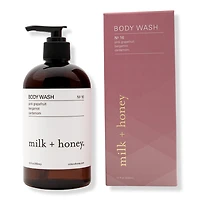 Milk + Honey Pink Grapefruit, Bergamot, Cardamom Body Wash No.16