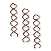 Kitsch Brown Bun Twists