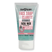 Soap & Glory Travel Size Face Soap & Clarity 3-in-1 Daily Vitamin C Facial Wash