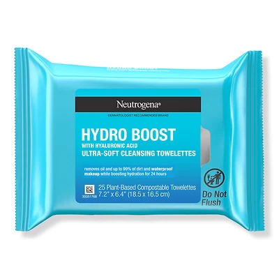 Neutrogena Hydro Boost Facial Cleansing Wipes - ct