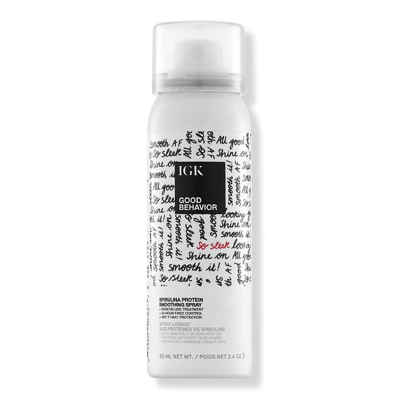 IGK Good Behavior Spirulina Protein Smoothing Spray - oz