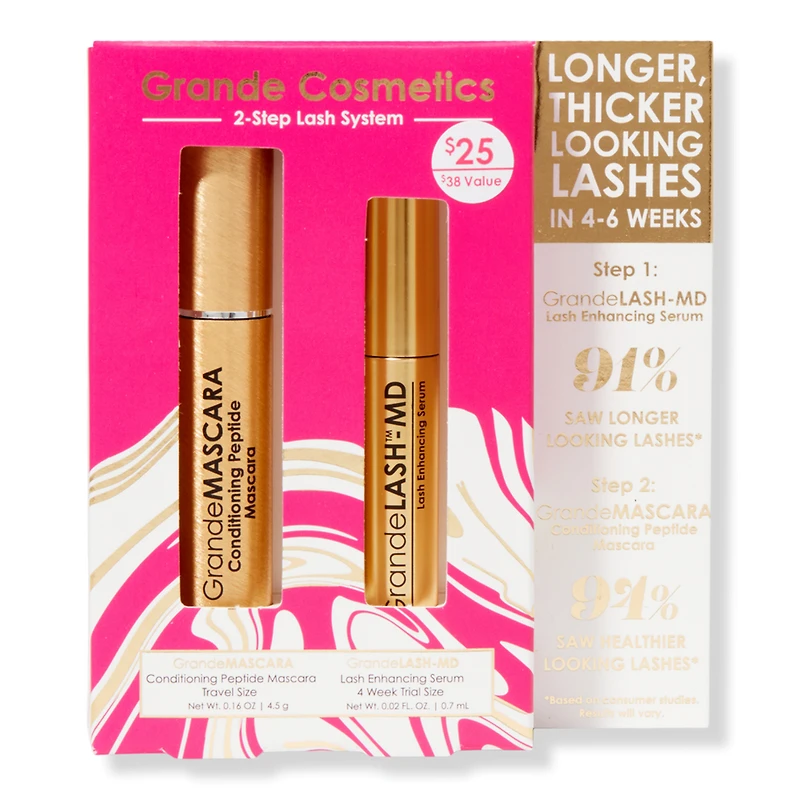 Grande Cosmetics 2-Step Lash System Set