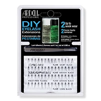 Ardell DIY Eyelash Extensions Kit with Tweezers, Adhesive and Remover