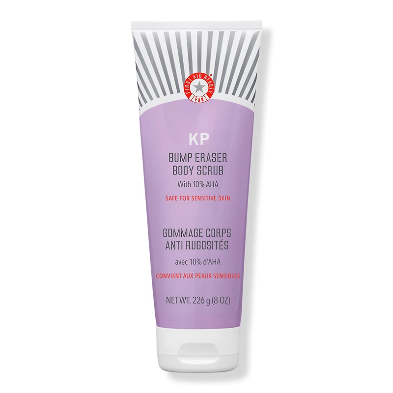 First Aid Beauty KP Bump Eraser Body Scrub with 10% AHA - Original