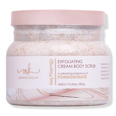 MANNA KADAR BEAUTY Sea Minerals Renewing Exfoliating Cream Body Scrub