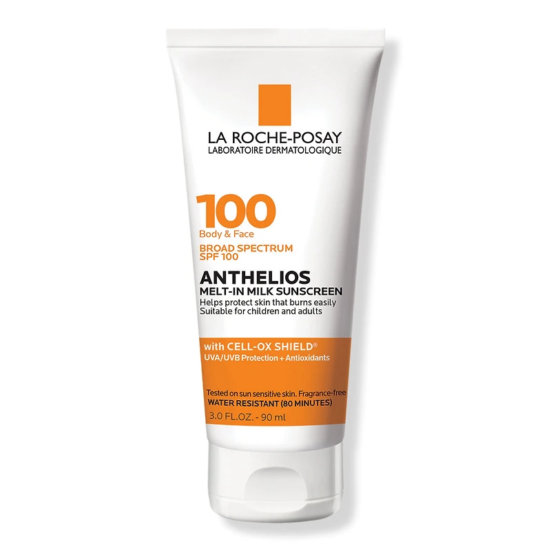 La Roche-Posay Anthelios Melt-in Milk Body & Face Sunscreen Lotion SPF 100 - oz