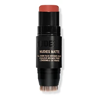 NUDESTIX NUDIES MATTE All Over Face Bronze Color