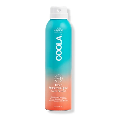 COOLA Peach Blossom Classic Body Organic Sunscreen Spray SPF 70