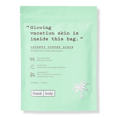 frank body Coconut Coffee Scrub