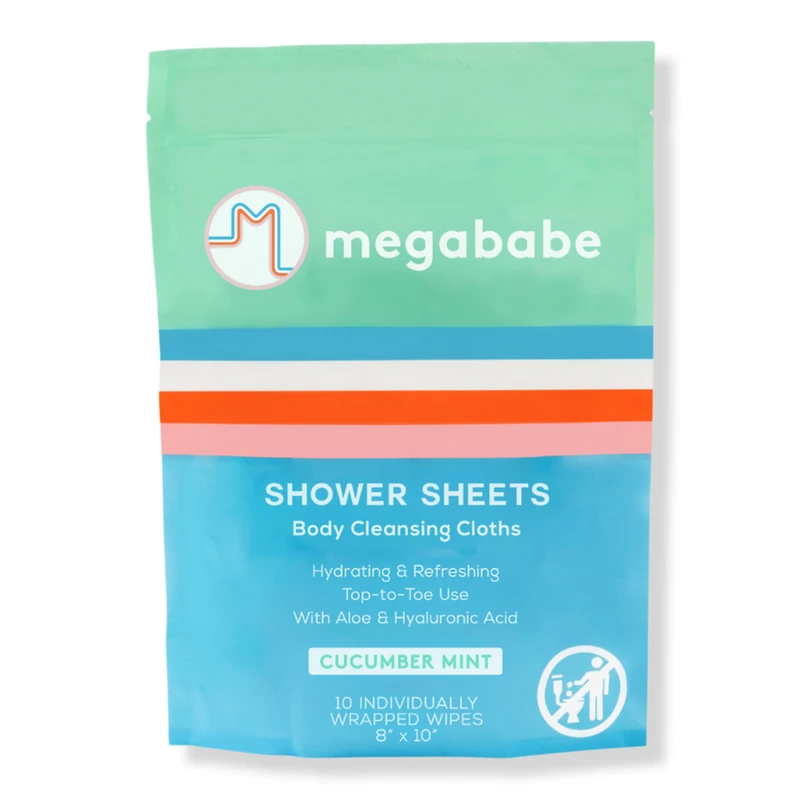 megababe Cucumber Mint Shower Sheets
