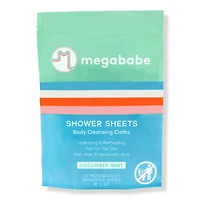 megababe Cucumber Mint Shower Sheets