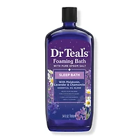 Dr Teal's Sleep Foaming Bath with Melatonin, Lavender & Chamomile Essential Oils
