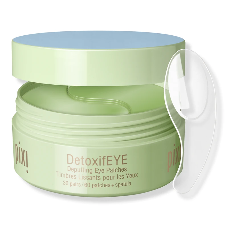 Pixi DetoxifEYE Depuffing Eye Patches with Caffeine Cucumber - pr