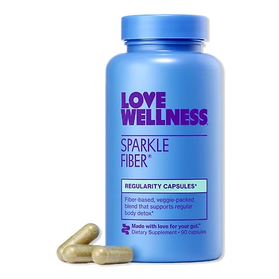 Love Wellness Sparkle Fiber: Regularity Capsules
