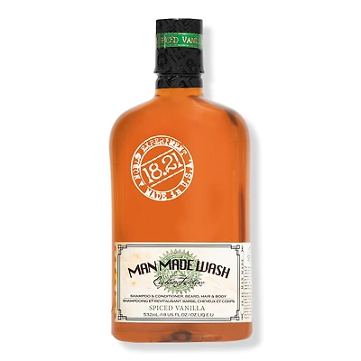 18.21 Man Made Spiced Vanilla Shampoo, Conditioner and Body Wash - oz