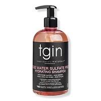 tgin Rose Water Sulfate-Free Hydrating Shampoo