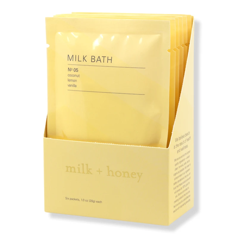Milk + Honey Coconut, Lemon & Vanilla Milk Bath No.05 Set