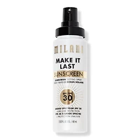 Milani Make It Last Sunscreen - Sunscreen Setting Spray SPF 30