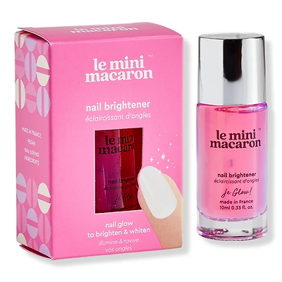 Le Mini Macaron Je Glow! Nail Brightener & Whitener