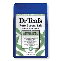 Dr Teal's Cannabis Sativa Hemp Seed Oil Pure Epsom Salt