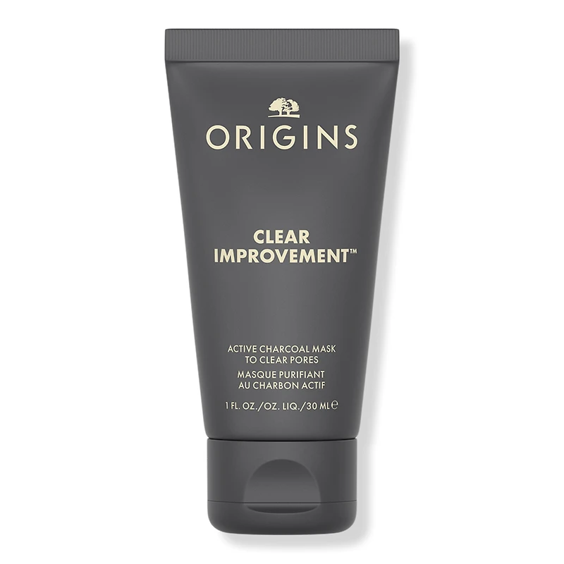 Origins Mini Clear Improvement Active Charcoal Face Mask to Clear Pores - 1.0 oz