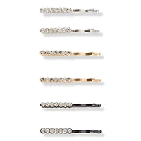 Scunci Mini Bobby Pins with Rhinestones