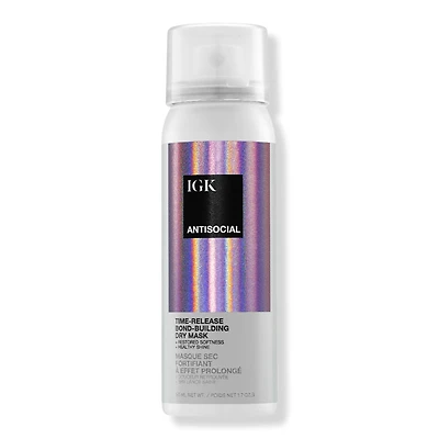 IGK Travel Size Antisocial Overnight Bond-Building Dry Hair Mask