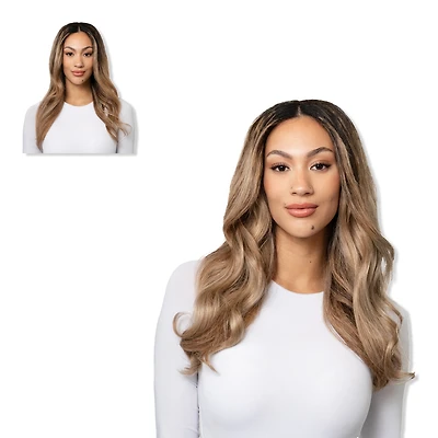 Locks & Mane 18'' Clip-in Human Hair Extension