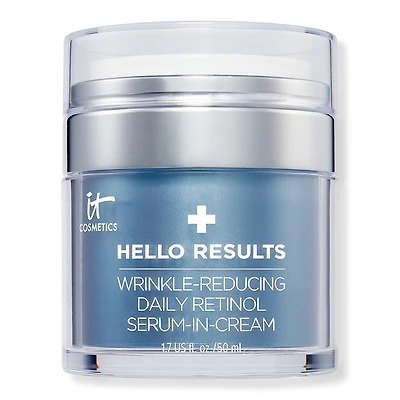 IT Cosmetics Hello Results Wrinkle-Reducing Daily Retinol Serum-in-Cream - 1.7 oz