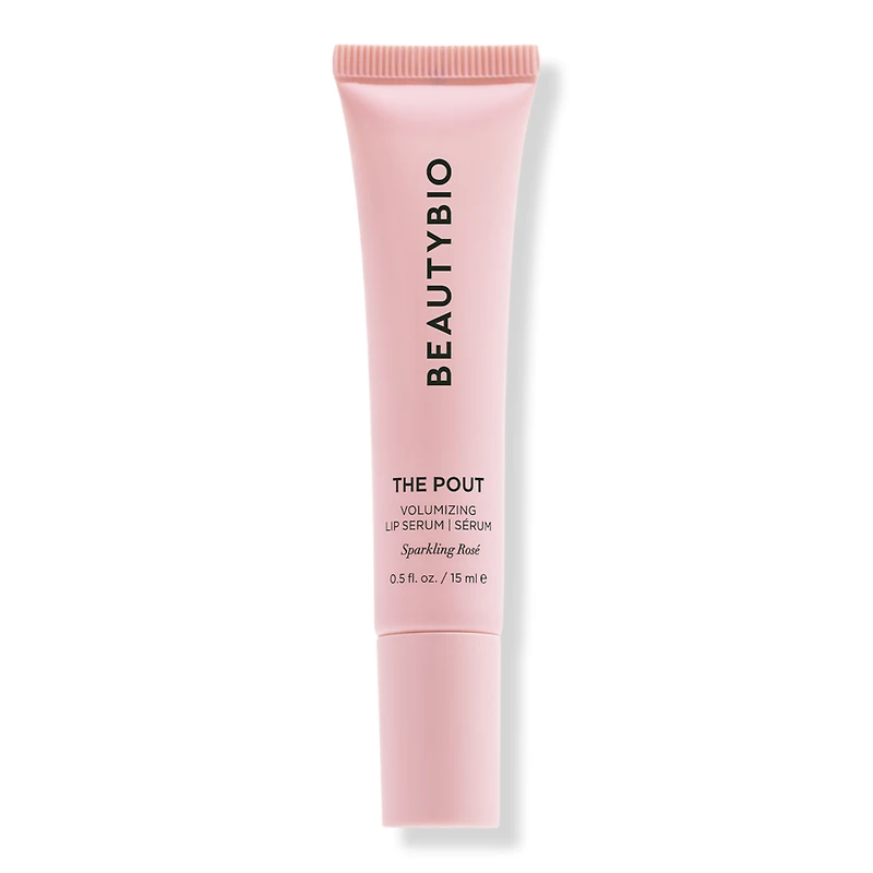 BeautyBio The Pout Sparkling Rose Volumizing Lip Serum