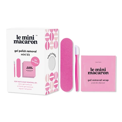 Le Mini Macaron Mess-Free Gel Polish Removal Mini Kit