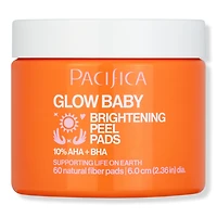 Pacifica Glow Baby Brightening Peel Pads 10% AHA + BHA